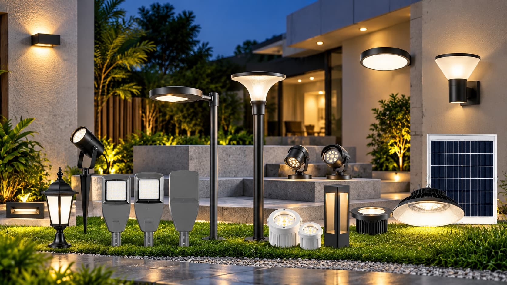 Outdoor LED lights