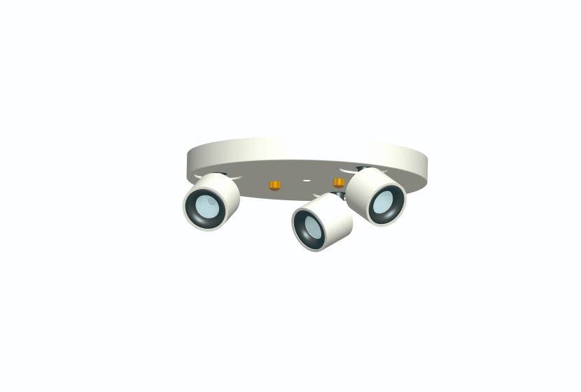 FPM924-2-R 3*GU10 Fixtures LED Moudule Series