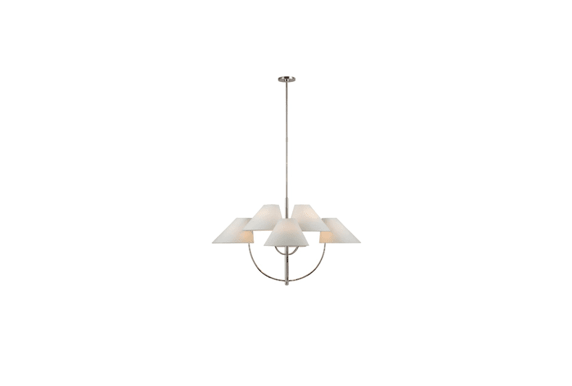 Metal+Cloth Cover Series Pendant Lamp