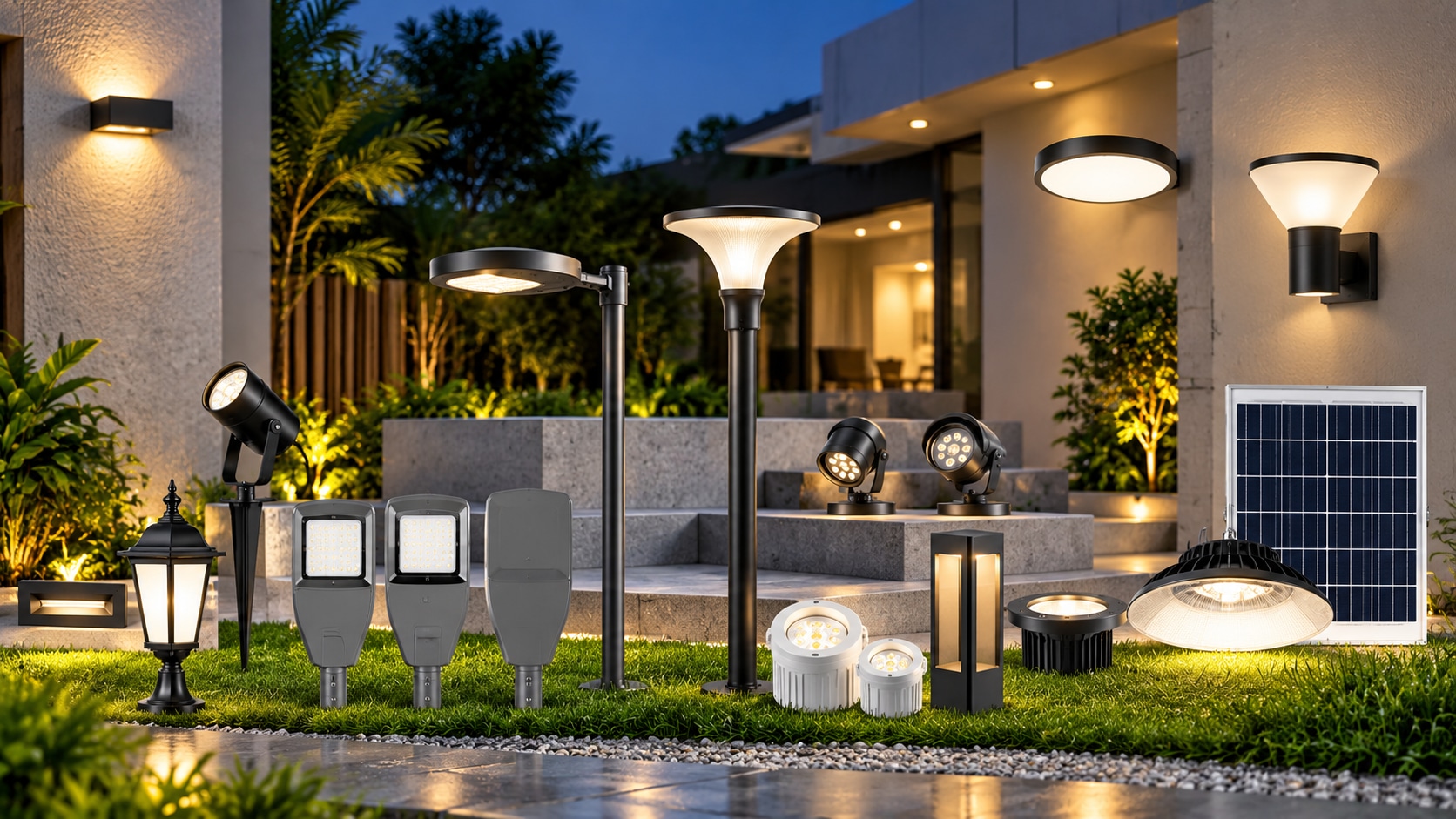 Outdoor LED lights
